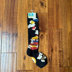Knee-High Bookworm Socks